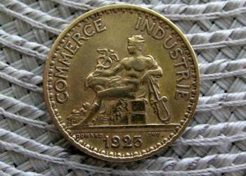 Francja 1 Frank 1923r ( Bon Pour )