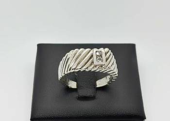 Srebrny Pierścionek pr 925 6,26g (Rozmiar 21)