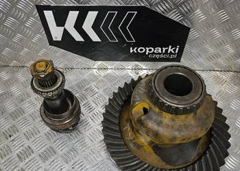 Koło talerzowe i wałek ataku JCB 410 420 430 3CX 4CX 520 525B 530B 540B