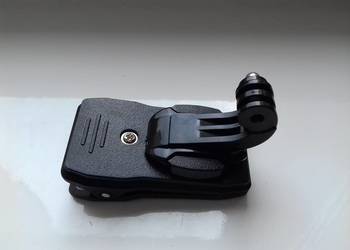 Uchwyt adapter klips do plecaka do kamery sportowej typu GoPro DJI SJCam, i