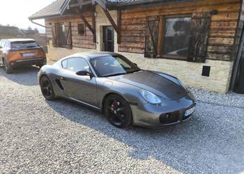 Porsche Cayman 987 3.4S,Jasne skóry,Nawigacja