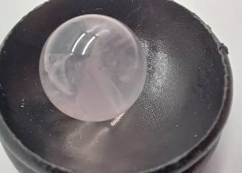 11mm mini kula sfera kolekcja naturalny Kwarc różowy a#123