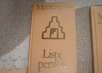 Listy perskie -  Montesquieu / js Listy perskie -  Montesquieu / js