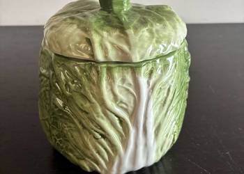 Ceramiczny słoik/naczynie z pokrywką w kształcie kapusty Cabbageware (NOWE)