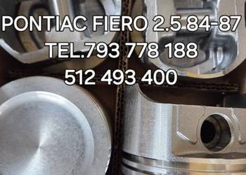 TŁOKI NOMINALNE  KOMPLET  PONTIAC FIERO 2.5 84-88 R TŁOKI NOMINALNE  KOMPLET  PONTIAC FIERO 2.5 84-88 R