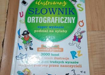 Ilustrowany Słownik Ortograficzny - Wydawnictwo GREG, nowy