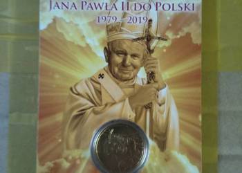 Pamiątka 1 pielgrzymki Jana Pawła do Polski