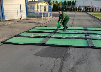 Mata Maty Dezynfekcyjne Modularne 400x120 Przejazdowe Transp
