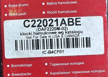 ABE Klocki hamulcowe kpl. C22021