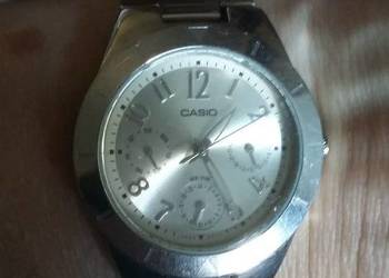 zegarek casio ltp-2069 stal szlachetna srebro