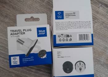 Adapter podróżny GO TO Europe (Type E) 16A biały