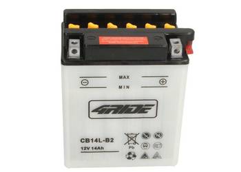 Akumulator motocyklowy 4 RIDE CB14L-B2 12V 14Ah 190A (Kwasowy, Prawy+)