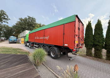 Naczepa z wydmuchem wywrotka