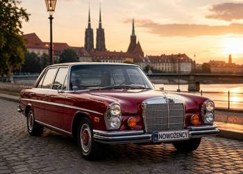 Zabytkowa limuzyna Mercedes W109 300sel