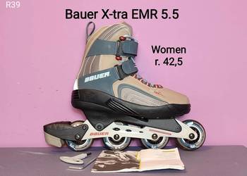 Jak nowe Rolki BAUER X-tra EMR 5.5 dla kobiet - rozmiar 42,5 Women [R39]