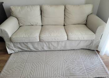 EKTORP Sofa 3-osobowa, jasnobeżowa sprzedam