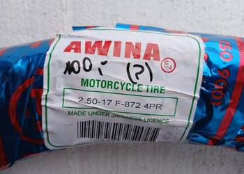 Nowa opona 17-2.50 AWINA