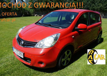 Nissan Note zarejestrowany, ubezpieczony. Gwarancja. Polecam !!! I (2005-2…