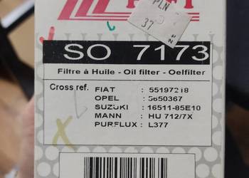 Hifi Filter SO 7173 Filtr oleju