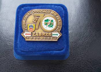 Odznaka Jubileuszowa 70 lat Oddziału PTTK w Zabrzu