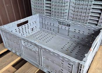 Skrzynki plastikowe składane 60x40x17