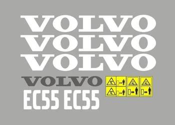 Naklejki oklejenie VOLVO EC55 Zamiennik