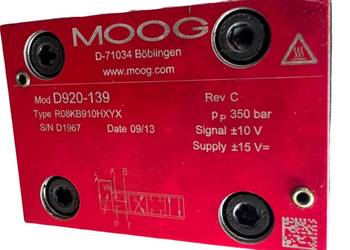 MOOG D920-139 (MOOG R08KB910HXYX) Zawór hydrauliczny