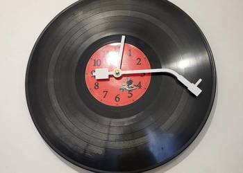 Nowy zegar winylowy Retro Vinyl Clock CICHY loft