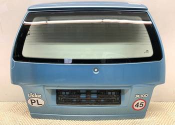 KLAPA TYŁ LIGIER XTOO Hatchback 05-12 BŁĘKITNY TYLNA, BAGAŻNIKA