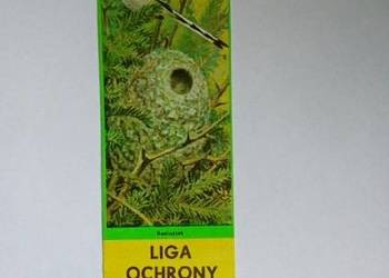 Zakładka - Liga Ochrony Przyrody / książka/ szkoła / edukacja/ przyroda