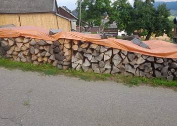 Drzewo drewno opałowe sezonowane jesion buk jesionowe bukowe