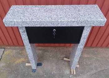 Ławka z granitu na cmentarz ławeczka granitowa granit ławka cmentarna