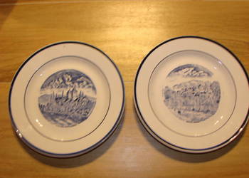 S&G stary porcelanowy talerz