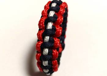 Bransoletka z paracordu – splot „Cobra”