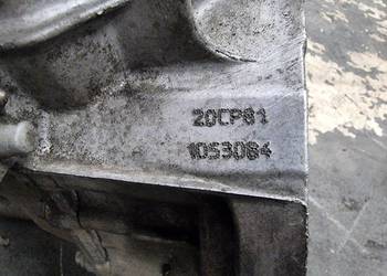 SKRZYNIA BIEGÓW PEUGEOT 206 20CP81 SKRZYNIA BIEGÓW PEUGEOT 206 20CP81