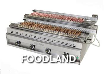 Grill gazowy wodny z mechanizmem obrotowym z 77 poz ( 612)