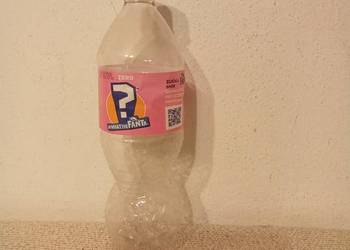 What the fanta różowa tajemniczy smak pusta butelka