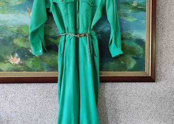 L/XL kombinezon modny letni zapinany elegancki wizytowy wyjściowy wieczorow