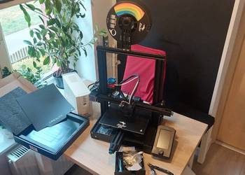 Drukarka 3D Ender 3 V2 Autopoziomowanie Duży Zestaw Akcesoriów