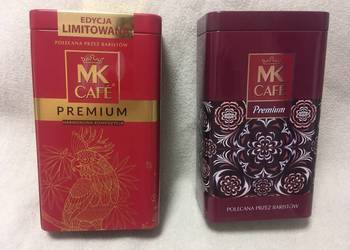 Puszki puszka po kawie kawa MK CAFE