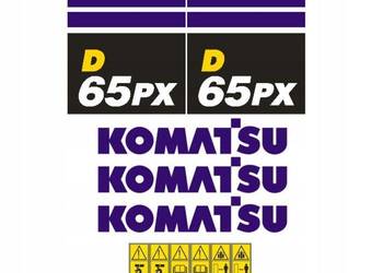 Naklejki oklejenie naklejka - KOMATSU D65PX zamiennik