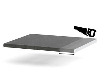 Blat Kuchenny Laminowany Blande Trwały Metalic Ciemny 40-49cm Na Wymiar