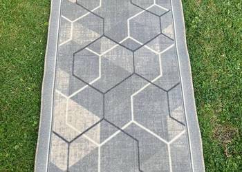 Chodnik dywanik do korytarza szary 170 x 80