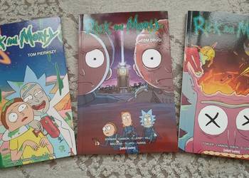 komiksy Ricky i Morty - tomy 1-3