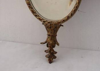 srebrne LUSTRO - owal 90x56cm RAMA srebro FAZA