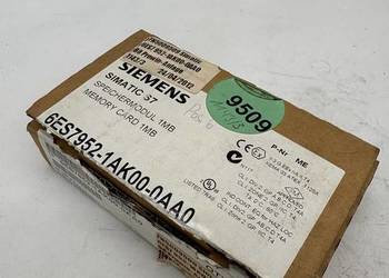Siemens 6ES7 952-1AK00-0AA0 Memory Card 1 MB