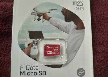 Karta pamięci to Forcell F-Data Micro SD 128 GB UHS-I U3 Class 10