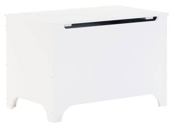 Skrzynia z wiekiem RANA biała 80x49x54 cm drewno sosnowe WM-4002338