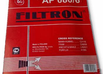 FILTR POWIETRZA Filtron AP 080/6 AP080/6 Citroen Xsara 2.0 HDI Peugeot 206