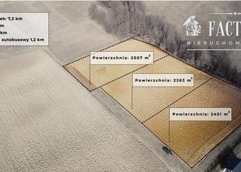 Działka budowlana 20 a na Polesiu – Dominikowice, gm. Gorlice 1182S/2026